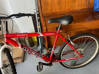 Bicicleta Maverick Super World Roja