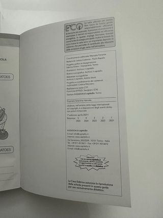 Guida per l'Insegnante "'Che bello è! Imparare" 1