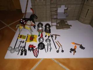 Playmobil 3123 Castillo Medieval con Grúa