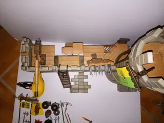 Playmobil 3123 Castillo Medieval con Grúa