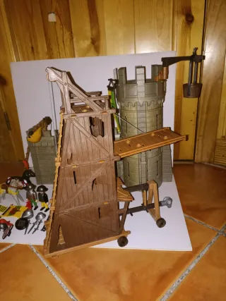 Playmobil 3123 Castillo Medieval con Grúa