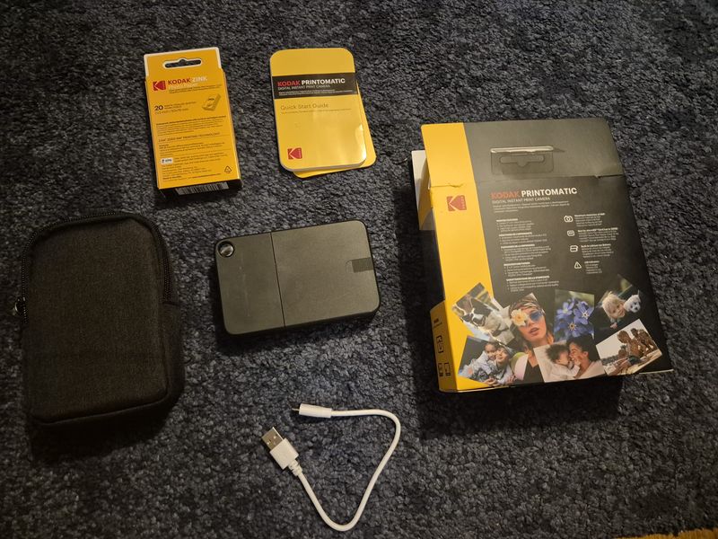 Kodak Printomatic + 20 Hojas ZINK ¡Como nueva!69€ afbeelding 2