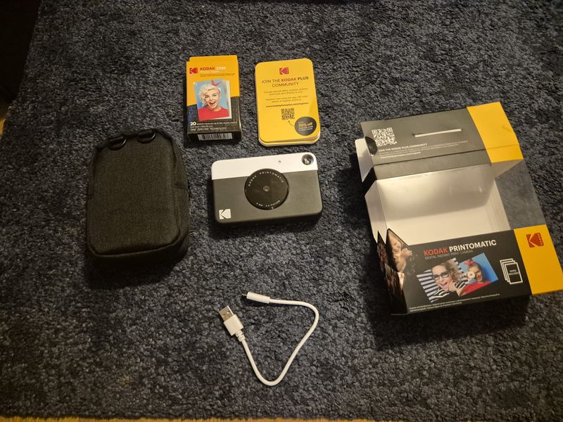 Kodak Printomatic + 20 Hojas ZINK ¡Como nueva!69€ afbeelding 3