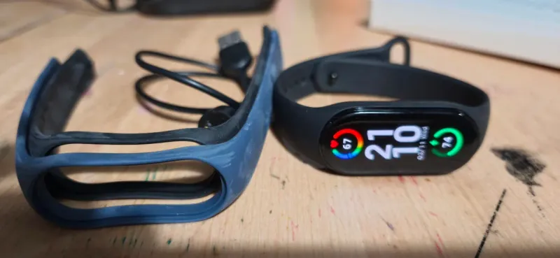 Xiaomi Smart Band 7 - Negro/Azul