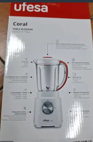 Batidora Coral Ufesa 600W 1.5L