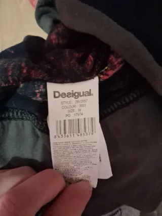 Vestido Desigual Negro y Rosa Flores