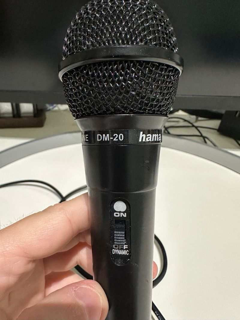 Microfono dinámico Hama DM-20 afbeelding 2