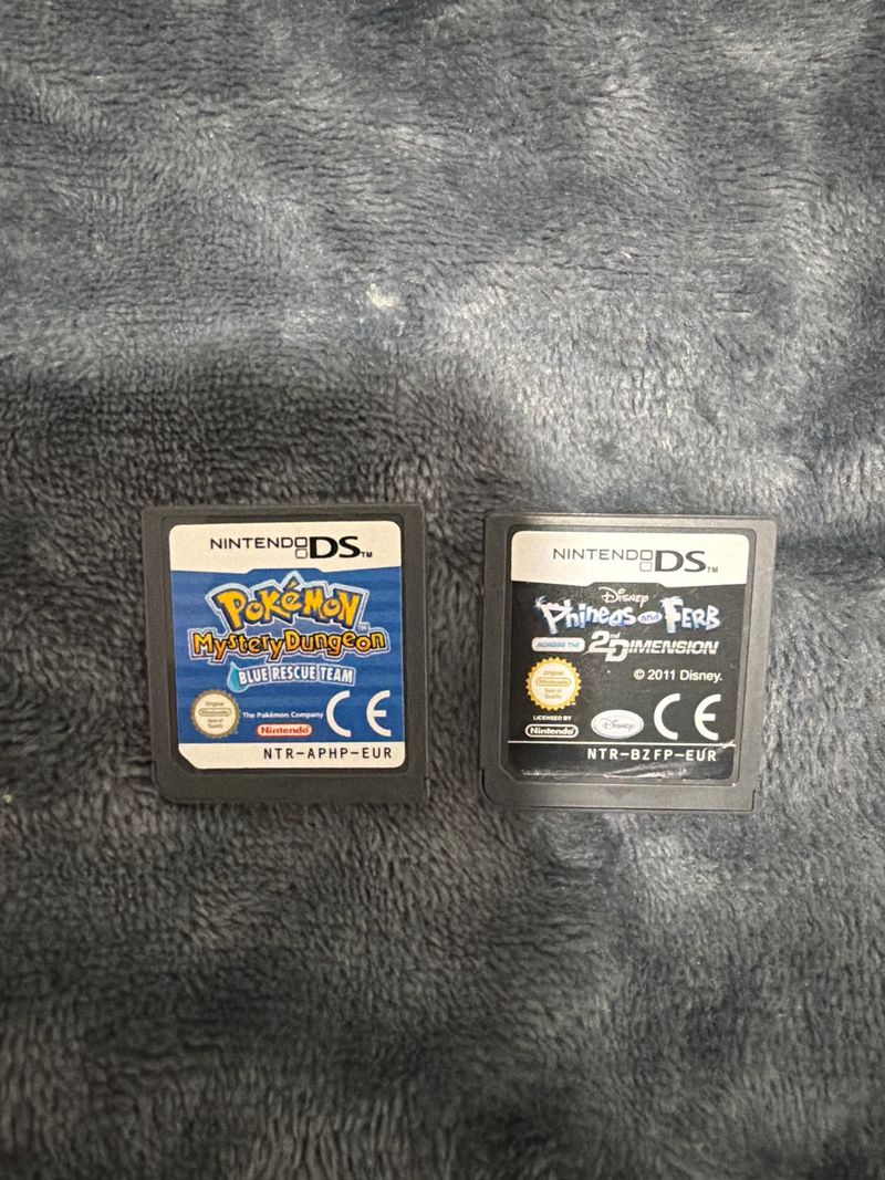 Juegos Nintendo DS: Pokémon y Phineas y Ferb