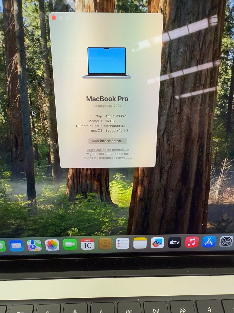 MacBook Pro 14 2021 Apple M1 Pro afbeelding 3