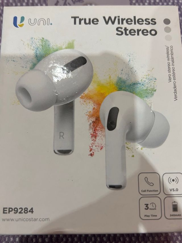 Auriculares Uni. True Wireless Stereo EP9284