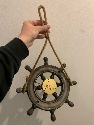 Orologio timone ceramica La Fioretta vintage