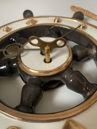 Orologio timone ceramica La Fioretta vintage