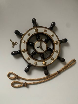 Orologio timone ceramica La Fioretta vintage