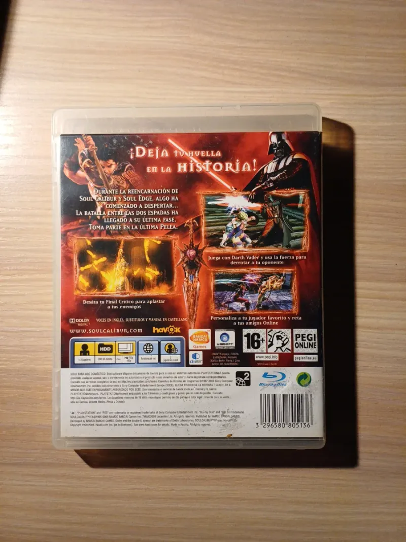 Street Fighter IV PS3 Dead or Alive 5 Soulcalibur afbeelding 5