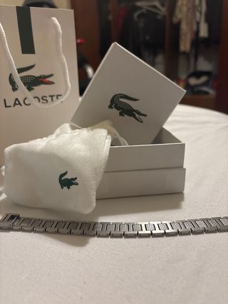 Pulsera Lacoste Plata