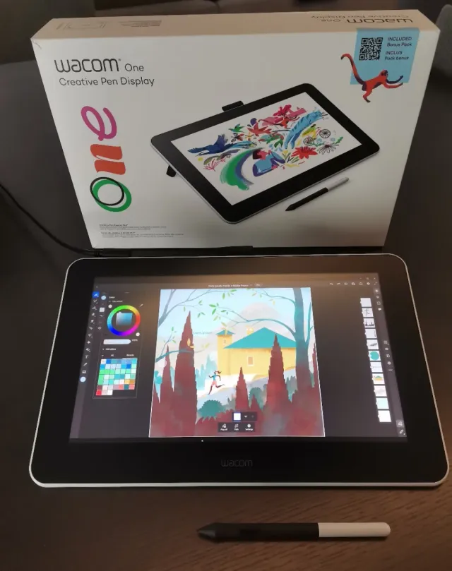 Pantalla Táctil Creativa Wacom One 13