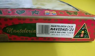 Mantel y servilletas Shima Navidad