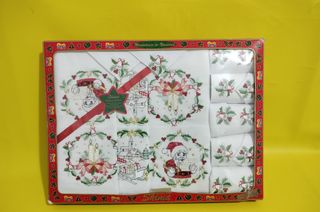 Mantel y servilletas Shima Navidad