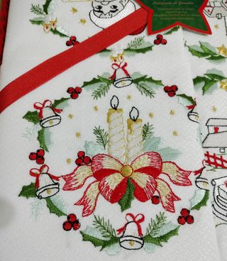 Mantel y servilletas Shima Navidad