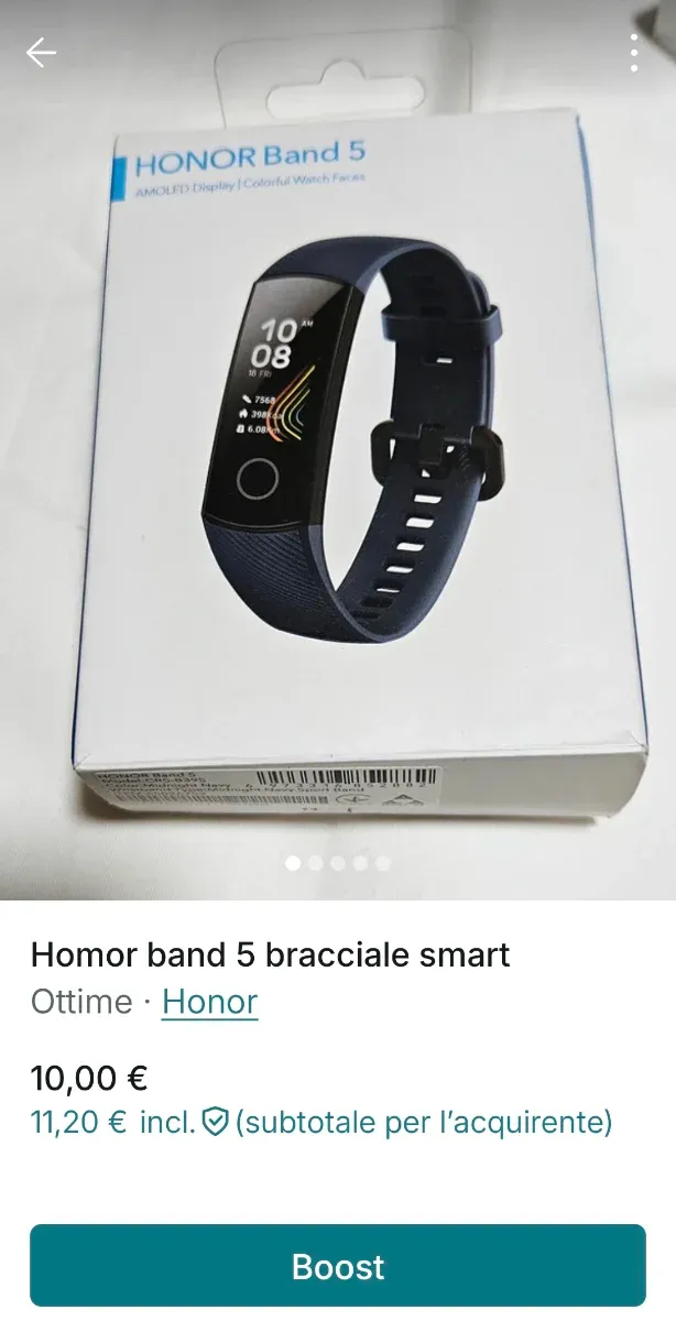 Smartwatch Honor Band 5