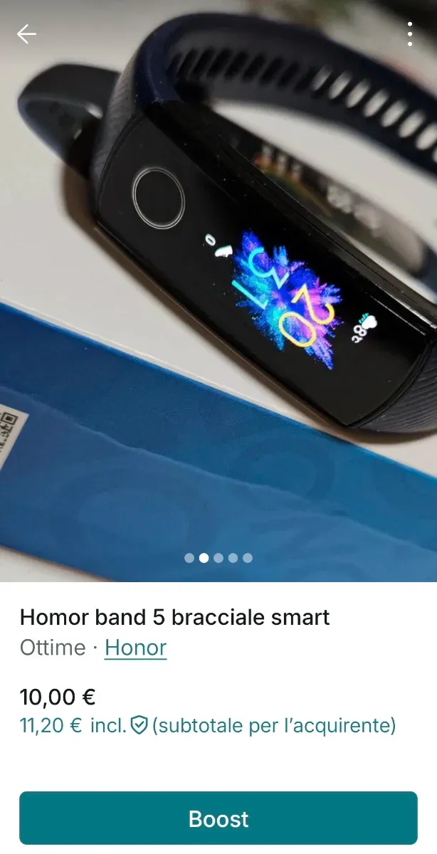 Smartwatch Honor Band 5 afbeelding 2