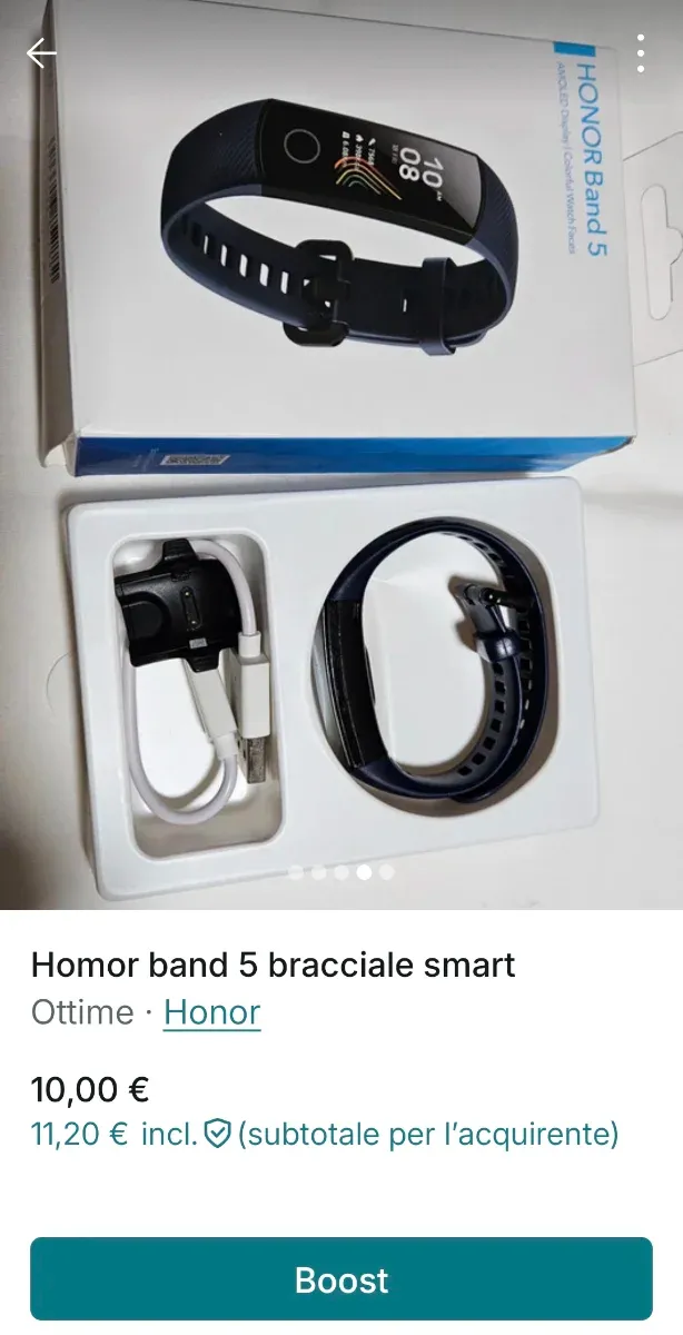 Smartwatch Honor Band 5 afbeelding 4