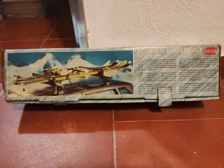 Portaesquís para baca rectangular o cuadrada