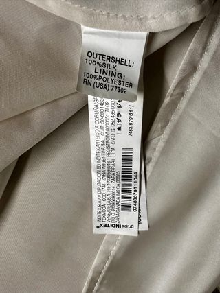 Vestido Largo Seda Zara Woman Estampado Floral