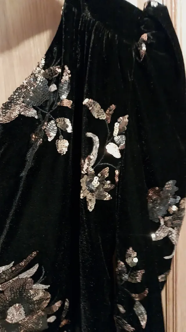 Body Terciopelo Lentejuelas Talla M