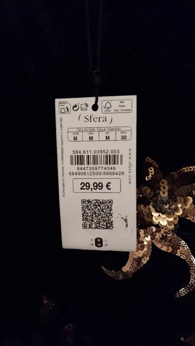 Body Terciopelo Lentejuelas Talla M