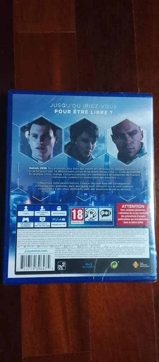 Detroit: Become Human PS4 nuevo/sellado afbeelding 3