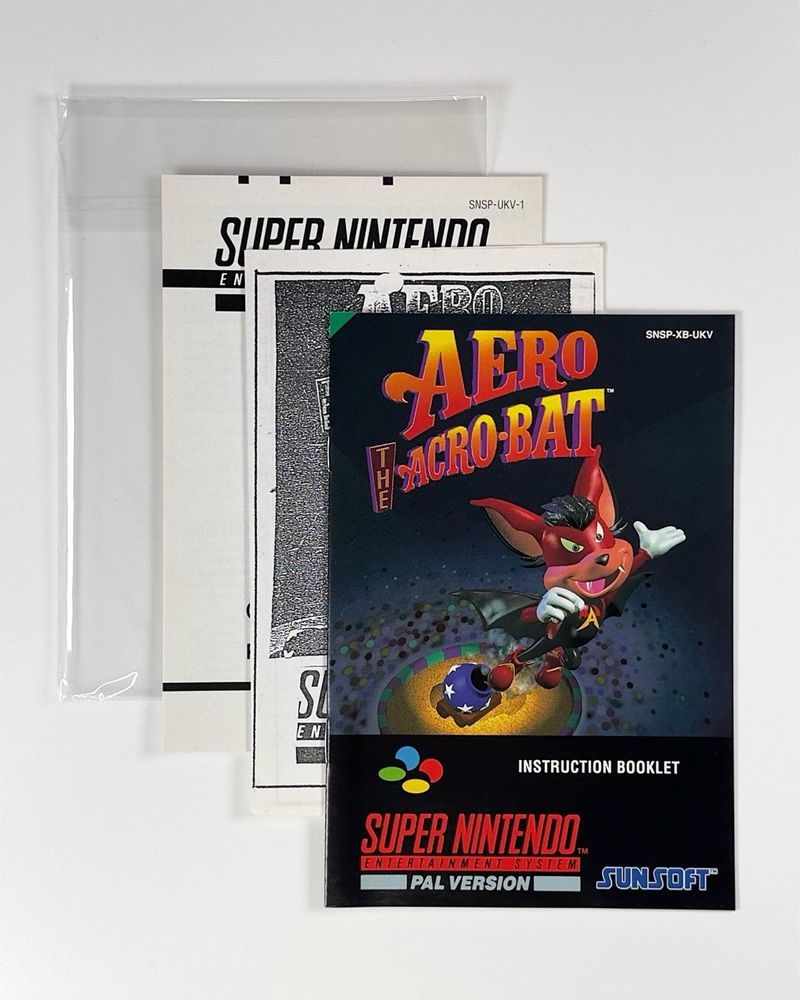 AERO THE ACRO BAT (SNES) [CIB] 🇬🇧/🇪🇸 afbeelding 5