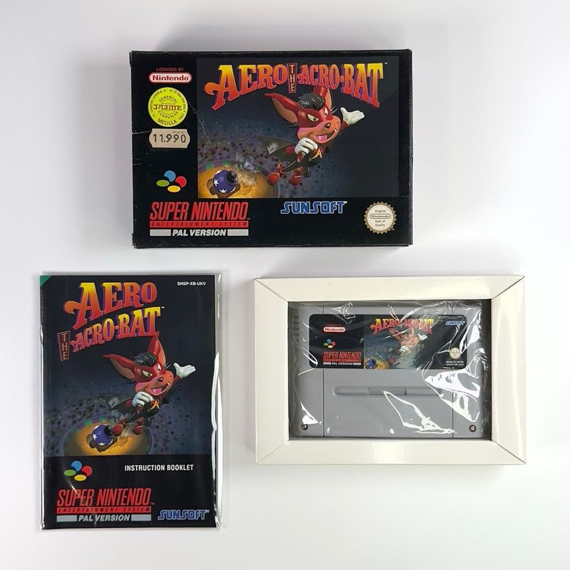 AERO THE ACRO BAT (SNES) [CIB] 🇬🇧/🇪🇸 afbeelding 2