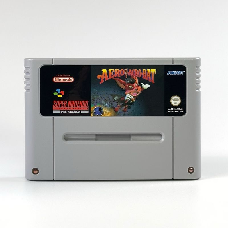 AERO THE ACRO BAT (SNES) [CIB] 🇬🇧/🇪🇸 afbeelding 3