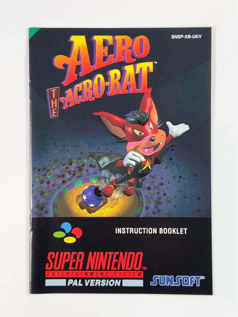 AERO THE ACRO BAT (SNES) [CIB] 🇬🇧/🇪🇸 afbeelding 6
