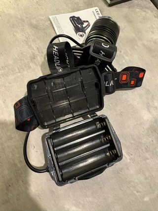 Linterna frontal LED alta potencia