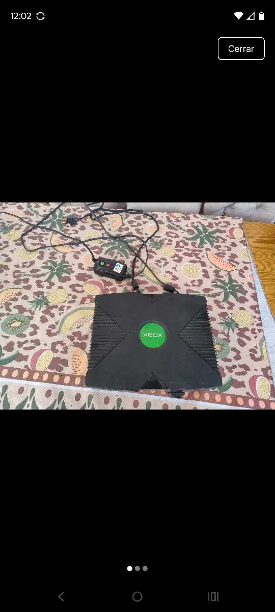 Consola Xbox Negra