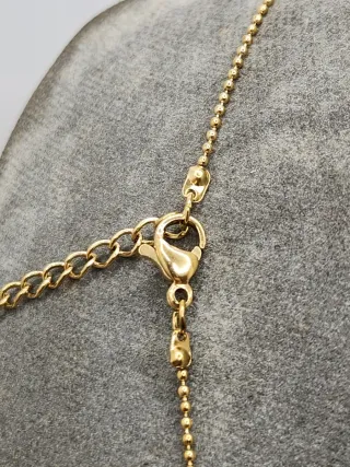 Colgante Escorpio Acero Quirúrgico Chapado Oro