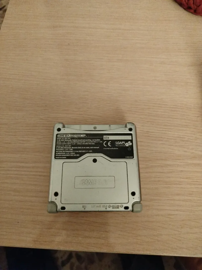 Nintendo Game Boy Advance SP Plata afbeelding 3