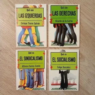 14 libros La Gaya Ciencia. Divulgación política.