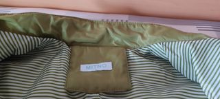 Anorak con cremallera, verde, marca Mitno, talla L