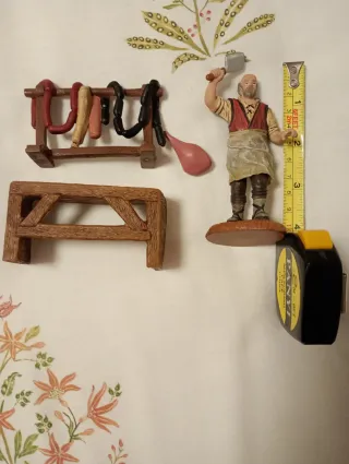 Figura Belén Carnicero con Salchichas