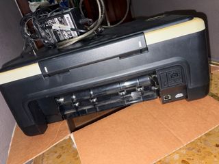 Impresora HP Negra y Blanca