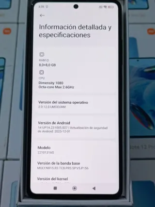 Xiaomi Redmi Note 12 Pro 5G 256gb
