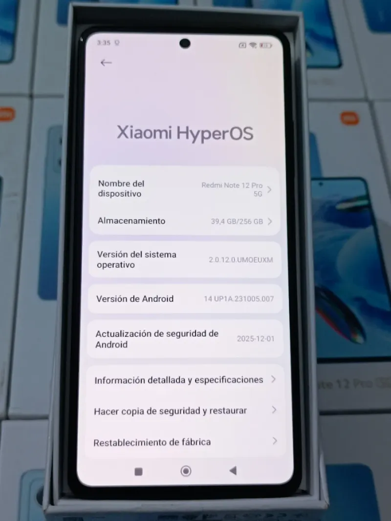 Xiaomi Redmi Note 12 Pro 5G 256gb afbeelding 10