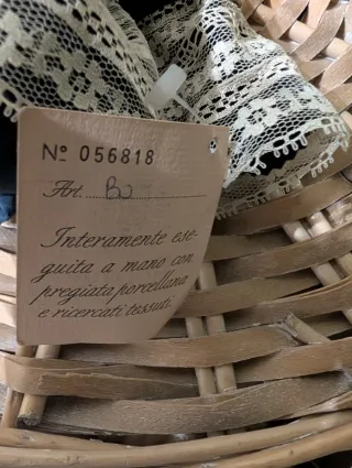 Bambola Rubina Porcellana da Collezione Made in It