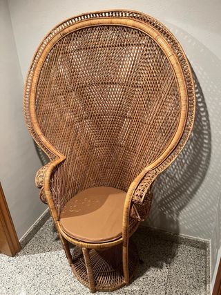 Silla Emmanuelle Mimbre Natural