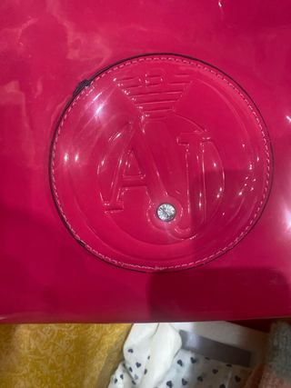 Borsa Armani Jeans Rosa in Charol