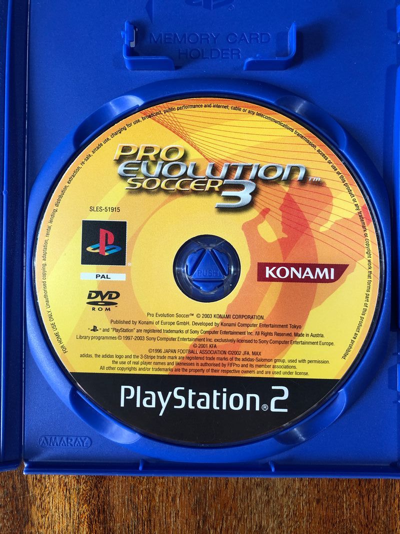 Pro Evolution Soccer 3 ps2 PES afbeelding 3
