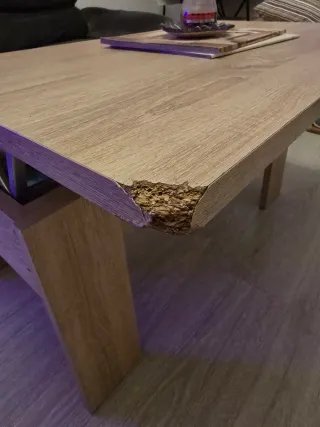 Mesa de centro elevable madera, comoda y funcional